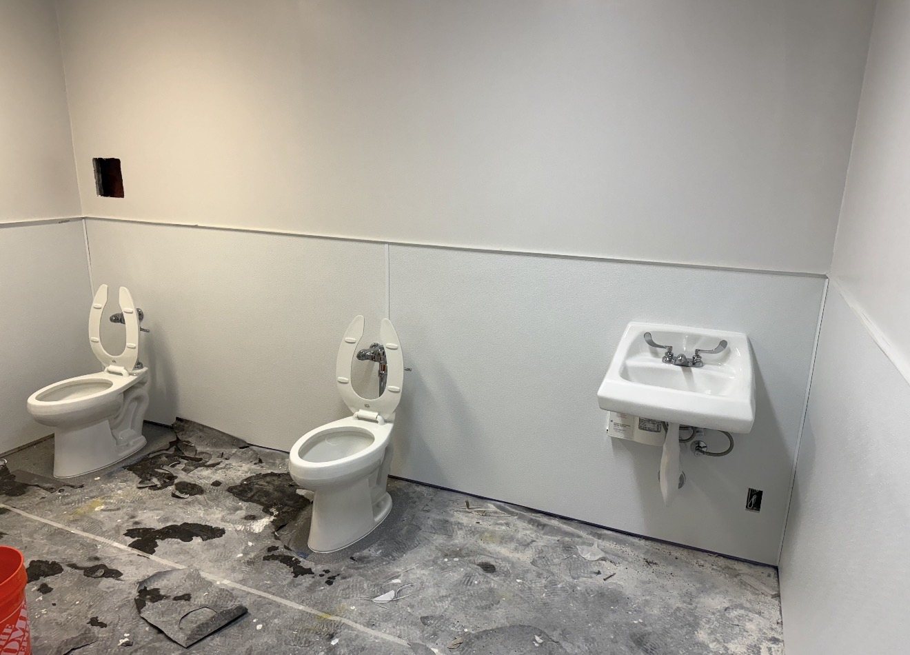 Commercial Restroom Installation