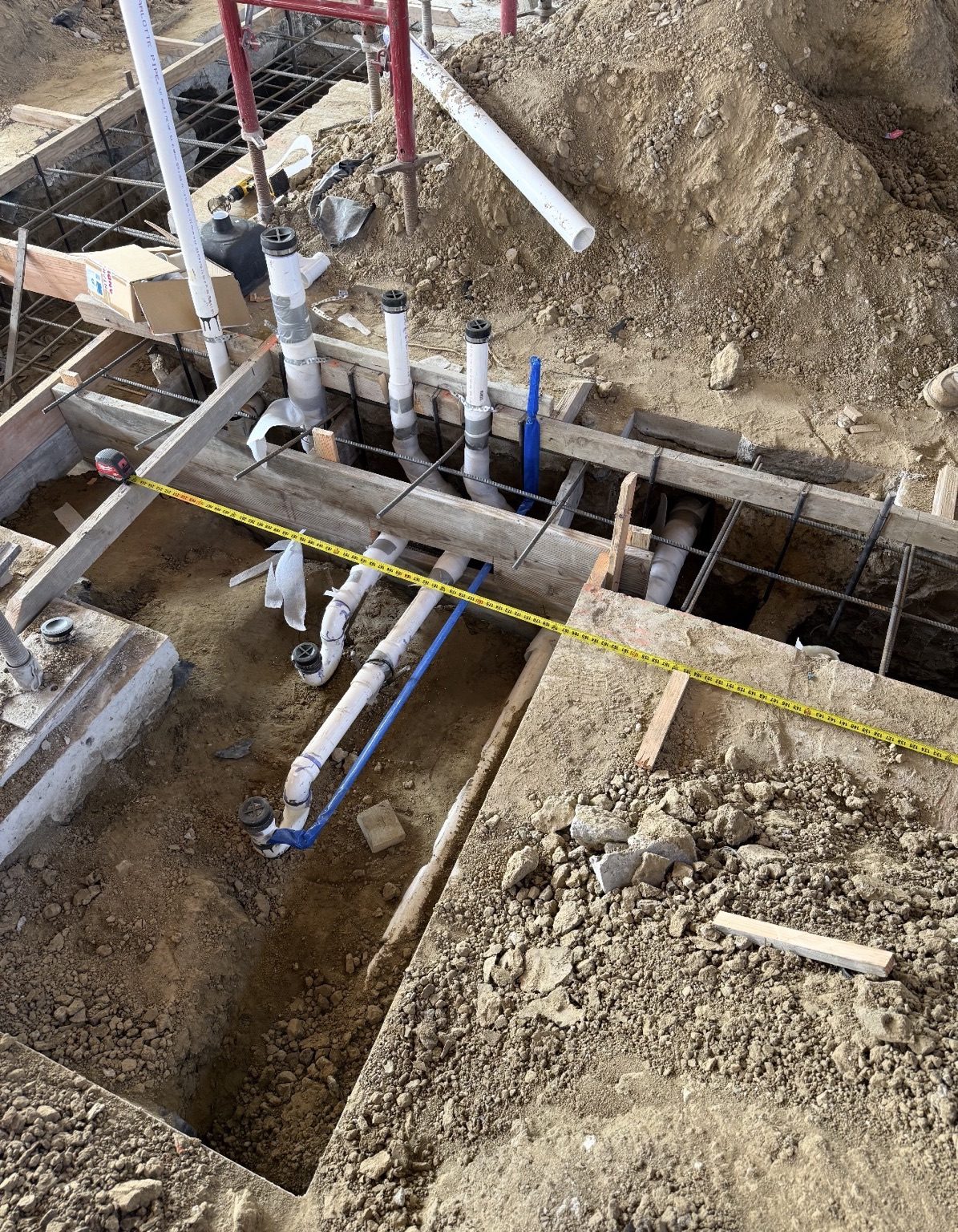 Underground Rough Plumbing