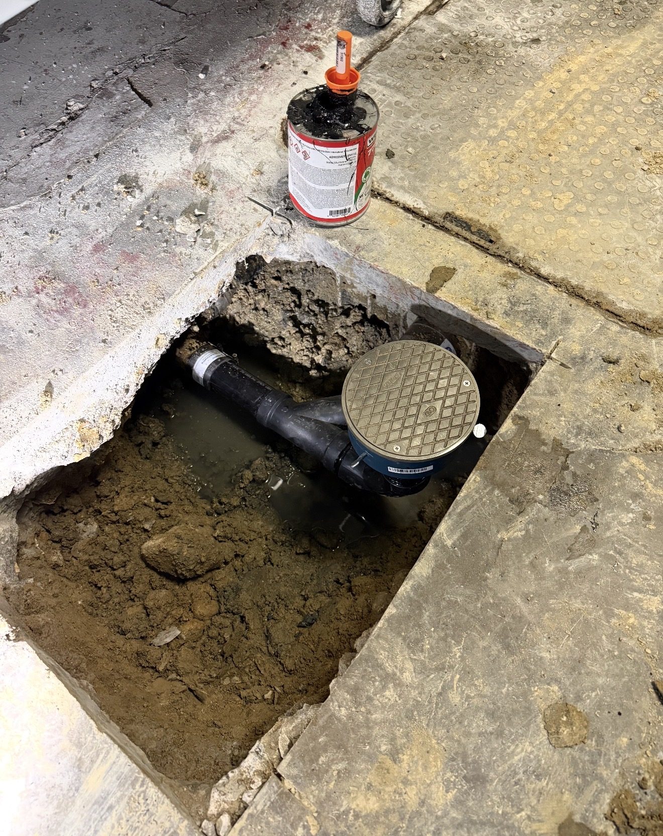 Sewer Cleanout Installation